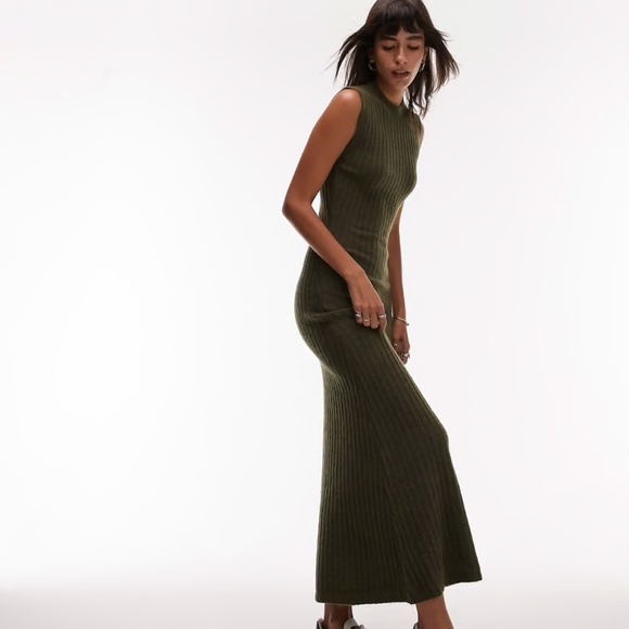 Topshop sleeveless knit maxi dress - Picture 1 of 7